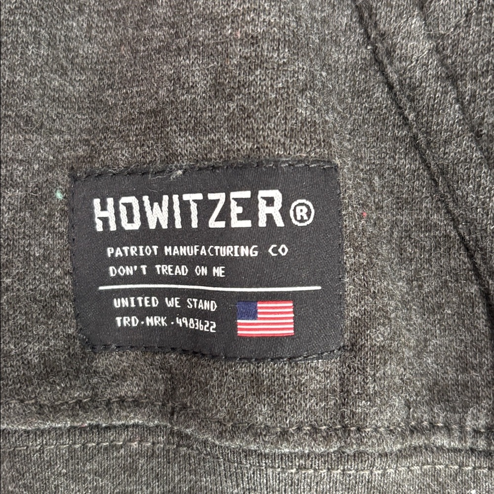Howitzer Hoodie Men’s Hoodie We The People Will Not Be Infringed Skull Medium - Picture 3 of 6